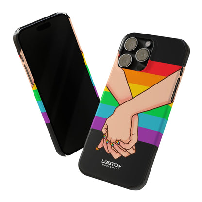 LGBTQWorldwide - ,,TOGETHER PRIDE" Handyhülle Accessories, Back-to-School, card, Glossy, iPhone, iPhone Cases, Phone accessory, Phone Cases, Samsung Cases, Slim lgbtq Bekleidung Accessoires unisex Zubehör