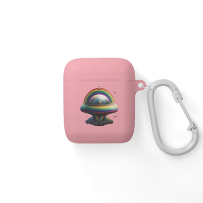 LGBTQWorldwide - ,,UFO" AirPods und AirPods Pro Hülle Accessories, AirPods, AirPods Pro, Back-to-School, Case, Flexible, tech, Tech Accessories, TPU lgbtq Bekleidung Accessoires unisex Zubehör