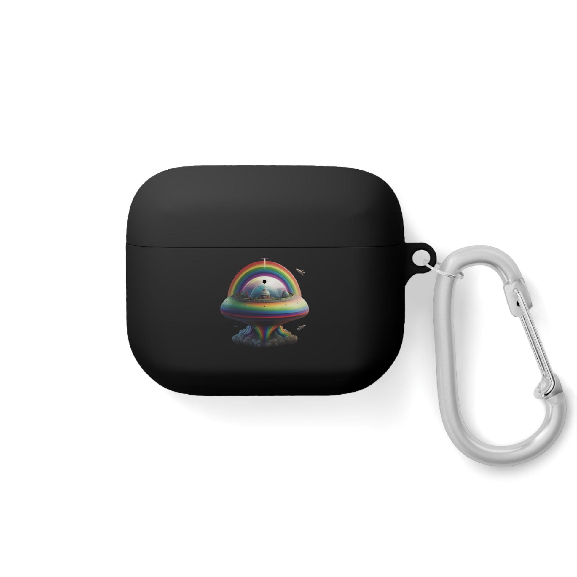 LGBTQWorldwide - ,,UFO" AirPods und AirPods Pro Hülle Accessories, AirPods, AirPods Pro, Back-to-School, Case, Flexible, tech, Tech Accessories, TPU lgbtq Bekleidung Accessoires unisex Zubehör