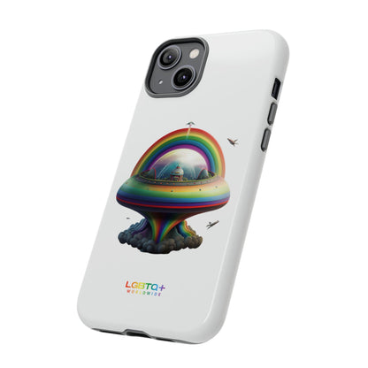 LGBTQWorldwide - ,,UFO" Doppelgehäuse Handyhülle Accessories, Glossy, iPhone Cases, Matte, Phone accessory, Phone Cases, Samsung Cases, tough, Valentine's Day Picks lgbtq Bekleidung Accessoires unisex Zubehör