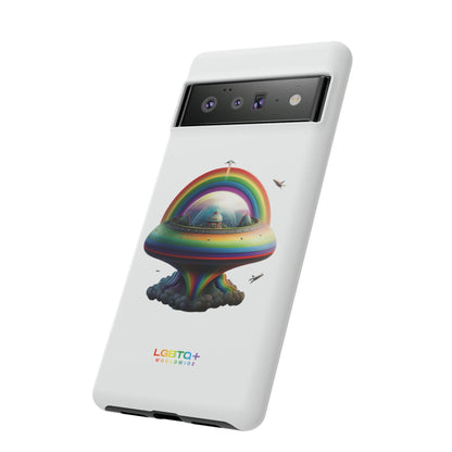 LGBTQWorldwide - ,,UFO" Doppelgehäuse Handyhülle Accessories, Glossy, iPhone Cases, Matte, Phone accessory, Phone Cases, Samsung Cases, tough, Valentine's Day Picks lgbtq Bekleidung Accessoires unisex Zubehör