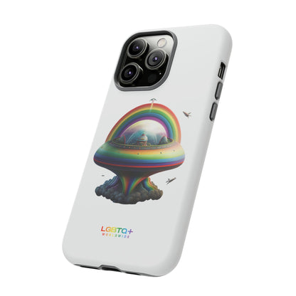 LGBTQWorldwide - ,,UFO" Doppelgehäuse Handyhülle Accessories, Glossy, iPhone Cases, Matte, Phone accessory, Phone Cases, Samsung Cases, tough, Valentine's Day Picks lgbtq Bekleidung Accessoires unisex Zubehör