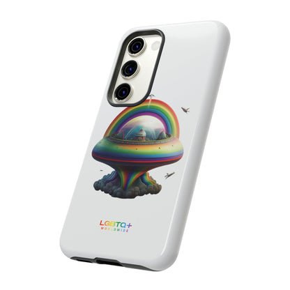 LGBTQWorldwide - ,,UFO" Doppelgehäuse Handyhülle Accessories, Glossy, iPhone Cases, Matte, Phone accessory, Phone Cases, Samsung Cases, tough, Valentine's Day Picks lgbtq Bekleidung Accessoires unisex Zubehör