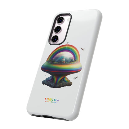 LGBTQWorldwide - ,,UFO" Doppelgehäuse Handyhülle Accessories, Glossy, iPhone Cases, Matte, Phone accessory, Phone Cases, Samsung Cases, tough, Valentine's Day Picks lgbtq Bekleidung Accessoires unisex Zubehör