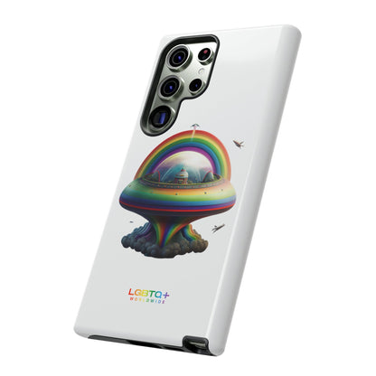 LGBTQWorldwide - ,,UFO" Doppelgehäuse Handyhülle Accessories, Glossy, iPhone Cases, Matte, Phone accessory, Phone Cases, Samsung Cases, tough, Valentine's Day Picks lgbtq Bekleidung Accessoires unisex Zubehör