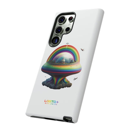 LGBTQWorldwide - ,,UFO" Doppelgehäuse Handyhülle Accessories, Glossy, iPhone Cases, Matte, Phone accessory, Phone Cases, Samsung Cases, tough, Valentine's Day Picks lgbtq Bekleidung Accessoires unisex Zubehör