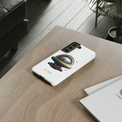 LGBTQWorldwide - ,,UFO" Doppelgehäuse Handyhülle Accessories, Glossy, iPhone Cases, Matte, Phone accessory, Phone Cases, Samsung Cases, tough, Valentine's Day Picks lgbtq Bekleidung Accessoires unisex Zubehör