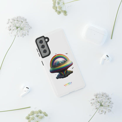 LGBTQWorldwide - ,,UFO" Doppelgehäuse Handyhülle Accessories, Glossy, iPhone Cases, Matte, Phone accessory, Phone Cases, Samsung Cases, tough, Valentine's Day Picks lgbtq Bekleidung Accessoires unisex Zubehör