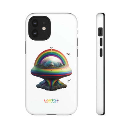 LGBTQWorldwide - ,,UFO" Doppelgehäuse Handyhülle Accessories, Glossy, iPhone Cases, Matte, Phone accessory, Phone Cases, Samsung Cases, tough, Valentine's Day Picks lgbtq Bekleidung Accessoires unisex Zubehör