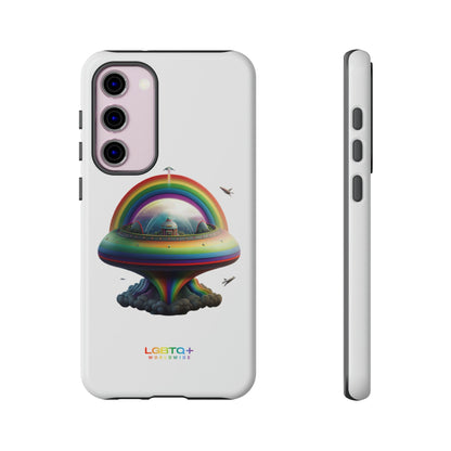 LGBTQWorldwide - ,,UFO" Doppelgehäuse Handyhülle Accessories, Glossy, iPhone Cases, Matte, Phone accessory, Phone Cases, Samsung Cases, tough, Valentine's Day Picks lgbtq Bekleidung Accessoires unisex Zubehör