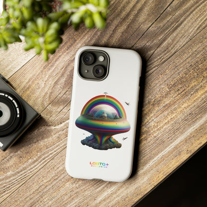 LGBTQWorldwide - ,,UFO" Doppelgehäuse Handyhülle Accessories, Glossy, iPhone Cases, Matte, Phone accessory, Phone Cases, Samsung Cases, tough, Valentine's Day Picks lgbtq Bekleidung Accessoires unisex Zubehör