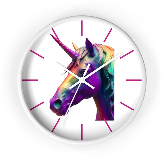 LGBTQWorldwide - ,,UNICORN" Accessories, clock, Clocks, home, Home & Living, Home Decor, Indoor lgbtq Bekleidung Accessoires unisex Zubehör