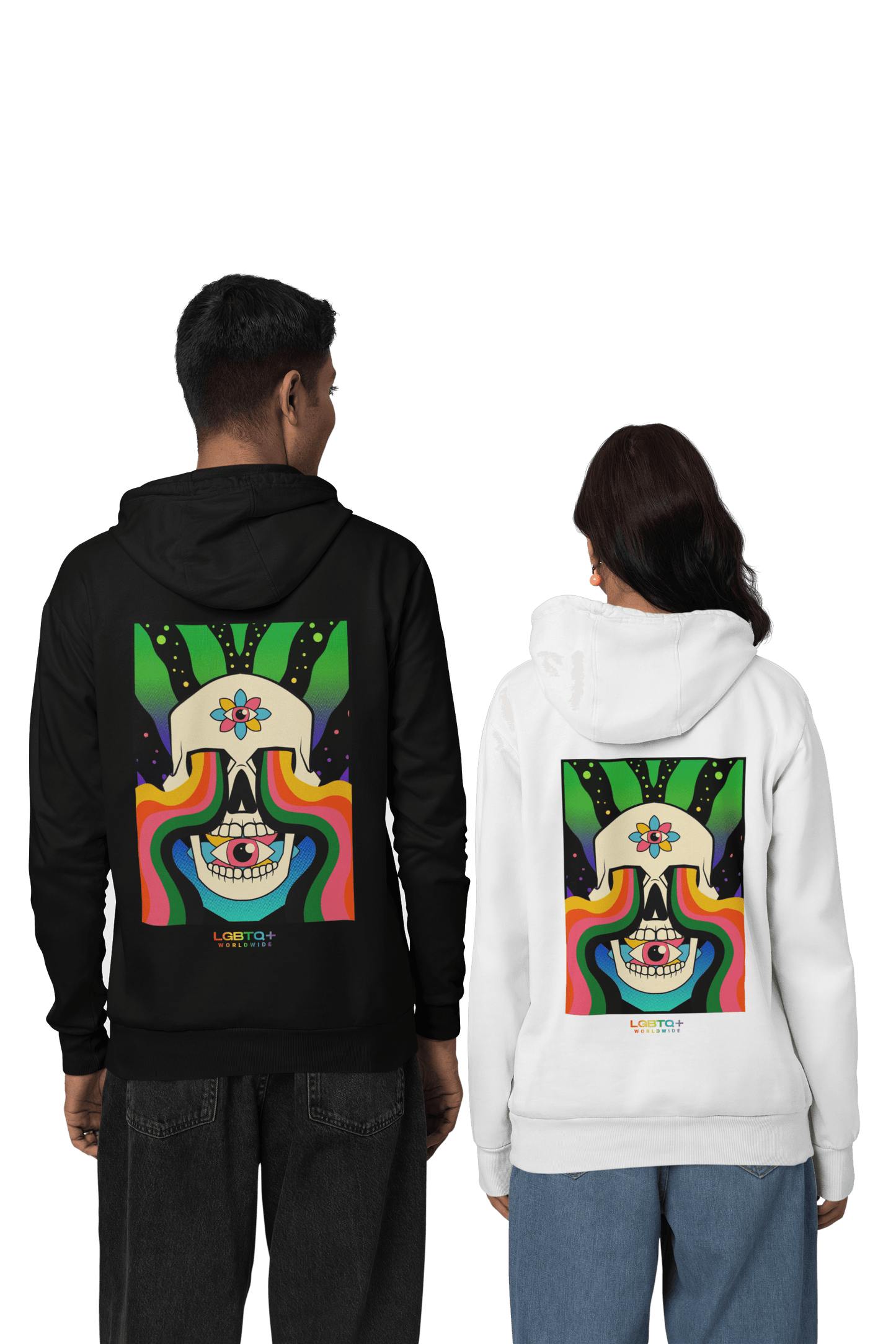 LGBTQWorldwide - ,,UNIVERSUM" Clothing, DTG, Eco-friendly, Hoodies, Men's Clothing, Recycled, Unisex, Vegan, Women's Clothing lgbtq Bekleidung Accessoires unisex Zubehör