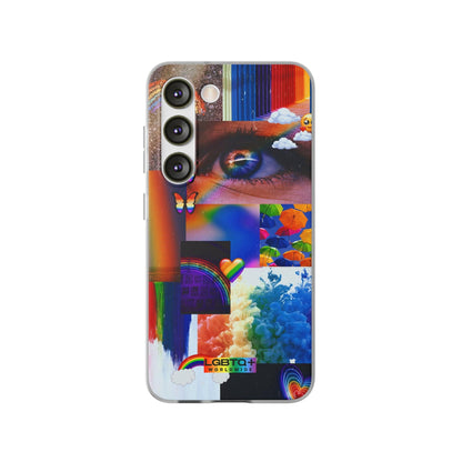 LGBTQWorldwide - ,,VISION" Flexible Handyhülle Accessories, Case, iPhone, iPhone Cases, Phone accessory, Phone Cases, Samsung Cases, silikon, Valentine's Day promotion lgbtq Bekleidung Accessoires unisex Zubehör