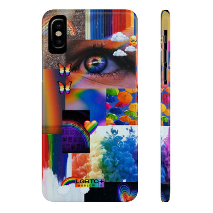 LGBTQWorldwide - ,,VISION" Handyhülle Accessories, Back-to-School, card, Glossy, iPhone, iPhone Cases, Phone accessory, Phone Cases, Samsung Cases, Slim lgbtq Bekleidung Accessoires unisex Zubehör