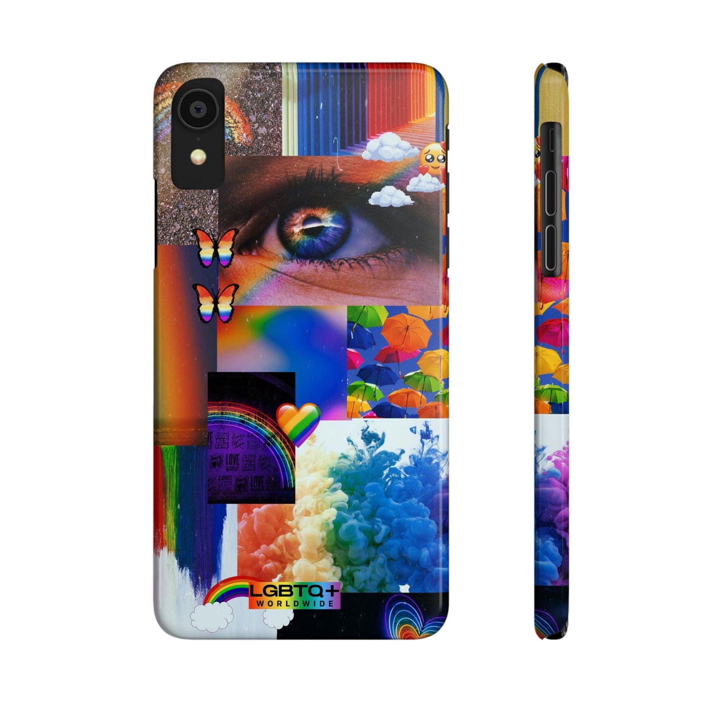 LGBTQWorldwide - ,,VISION" Handyhülle Accessories, Back-to-School, card, Glossy, iPhone, iPhone Cases, Phone accessory, Phone Cases, Samsung Cases, Slim lgbtq Bekleidung Accessoires unisex Zubehör