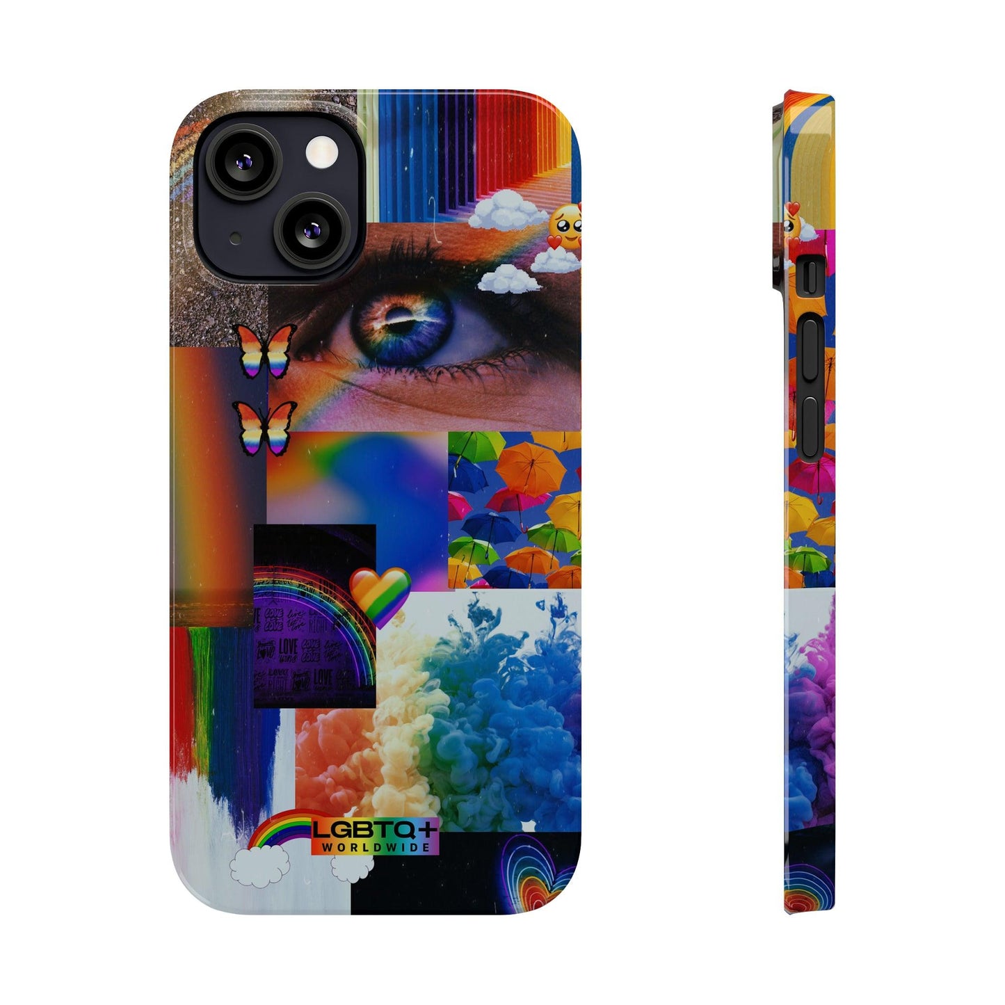 LGBTQWorldwide - ,,VISION" Handyhülle Accessories, Back-to-School, card, Glossy, iPhone, iPhone Cases, Phone accessory, Phone Cases, Samsung Cases, Slim lgbtq Bekleidung Accessoires unisex Zubehör