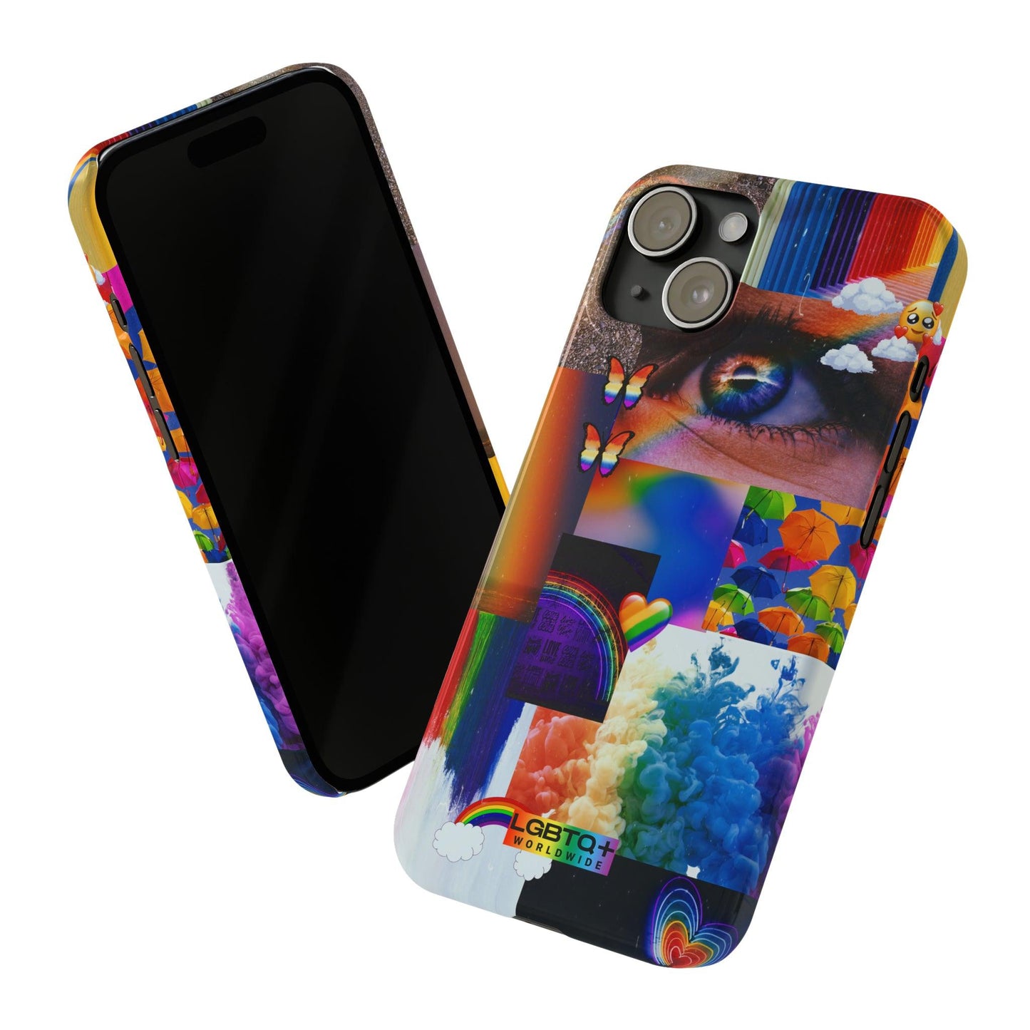 LGBTQWorldwide - ,,VISION" Handyhülle Accessories, Back-to-School, card, Glossy, iPhone, iPhone Cases, Phone accessory, Phone Cases, Samsung Cases, Slim lgbtq Bekleidung Accessoires unisex Zubehör