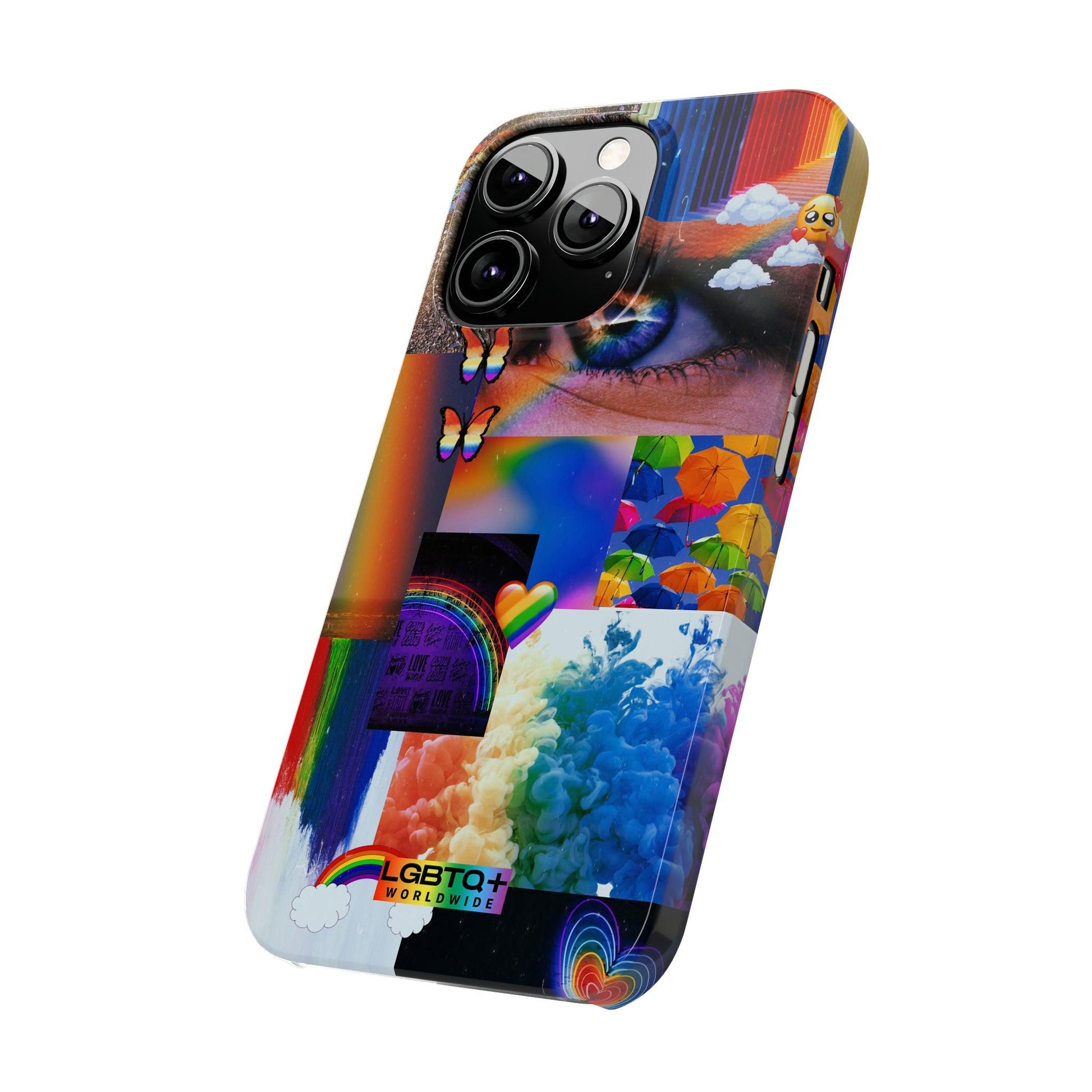 LGBTQWorldwide - ,,VISION" Handyhülle Accessories, Back-to-School, card, Glossy, iPhone, iPhone Cases, Phone accessory, Phone Cases, Samsung Cases, Slim lgbtq Bekleidung Accessoires unisex Zubehör