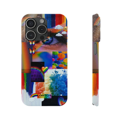 LGBTQWorldwide - ,,VISION" Handyhülle Accessories, Back-to-School, card, Glossy, iPhone, iPhone Cases, Phone accessory, Phone Cases, Samsung Cases, Slim lgbtq Bekleidung Accessoires unisex Zubehör