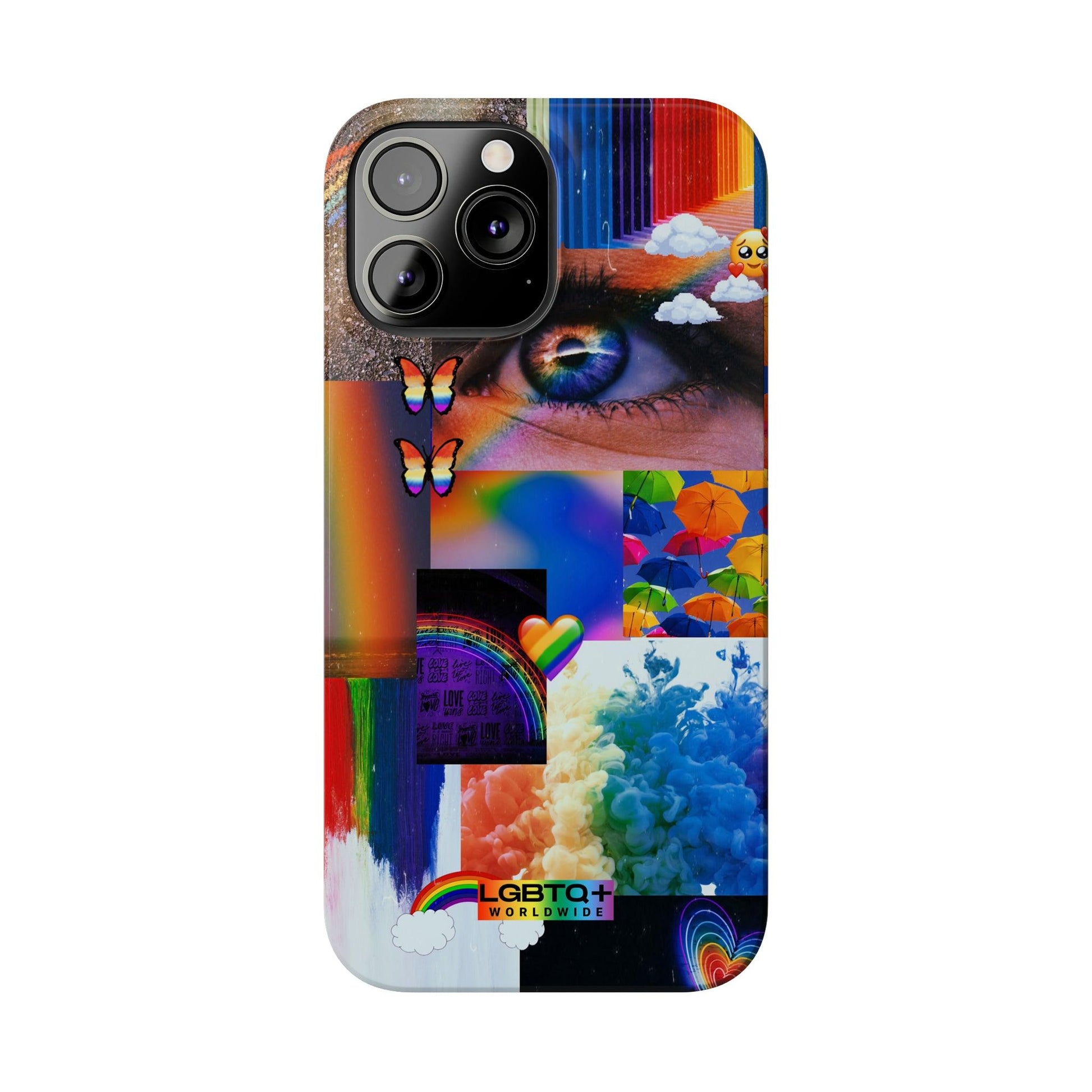 LGBTQWorldwide - ,,VISION" Handyhülle Accessories, Back-to-School, card, Glossy, iPhone, iPhone Cases, Phone accessory, Phone Cases, Samsung Cases, Slim lgbtq Bekleidung Accessoires unisex Zubehör