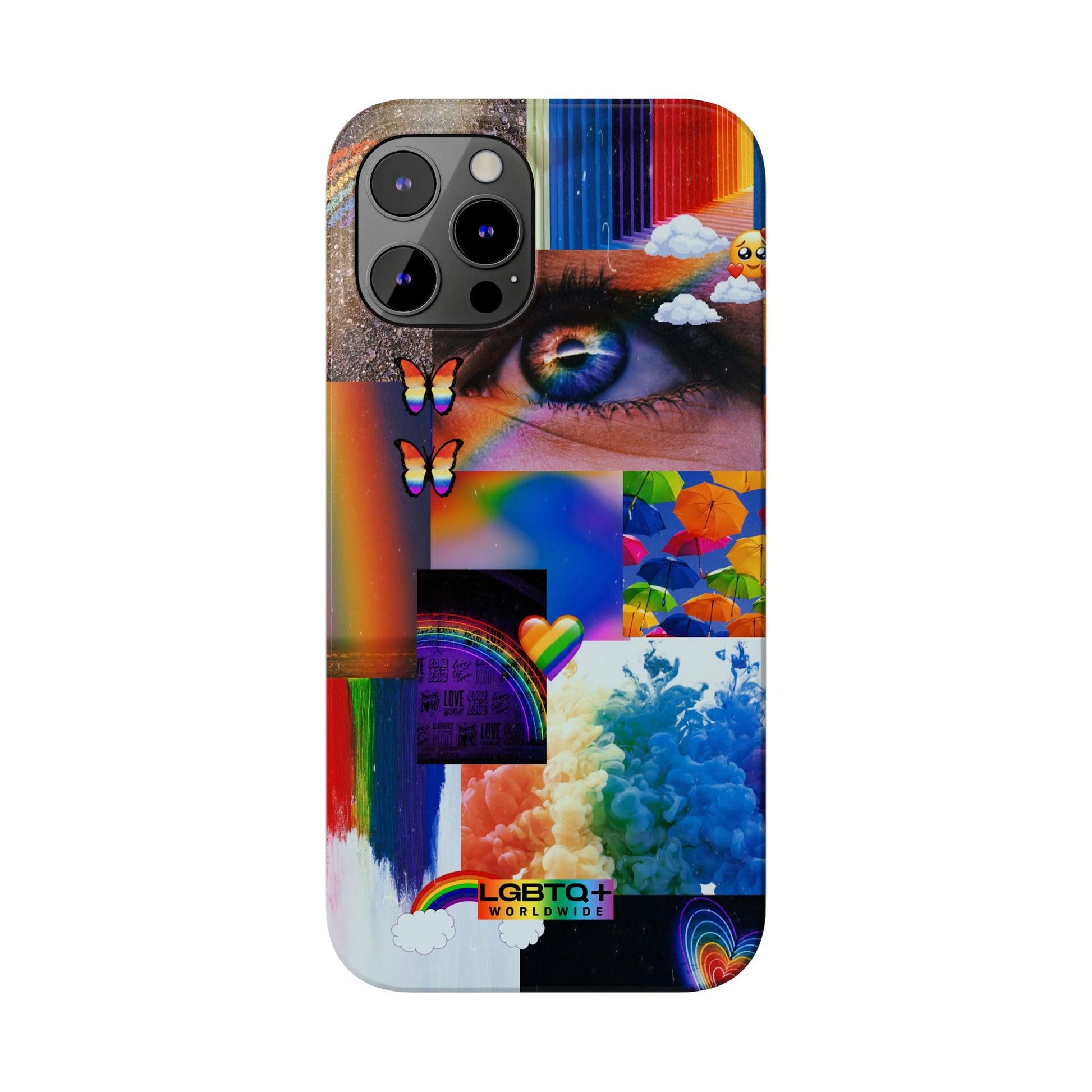 LGBTQWorldwide - ,,VISION" Handyhülle Accessories, Back-to-School, card, Glossy, iPhone, iPhone Cases, Phone accessory, Phone Cases, Samsung Cases, Slim lgbtq Bekleidung Accessoires unisex Zubehör