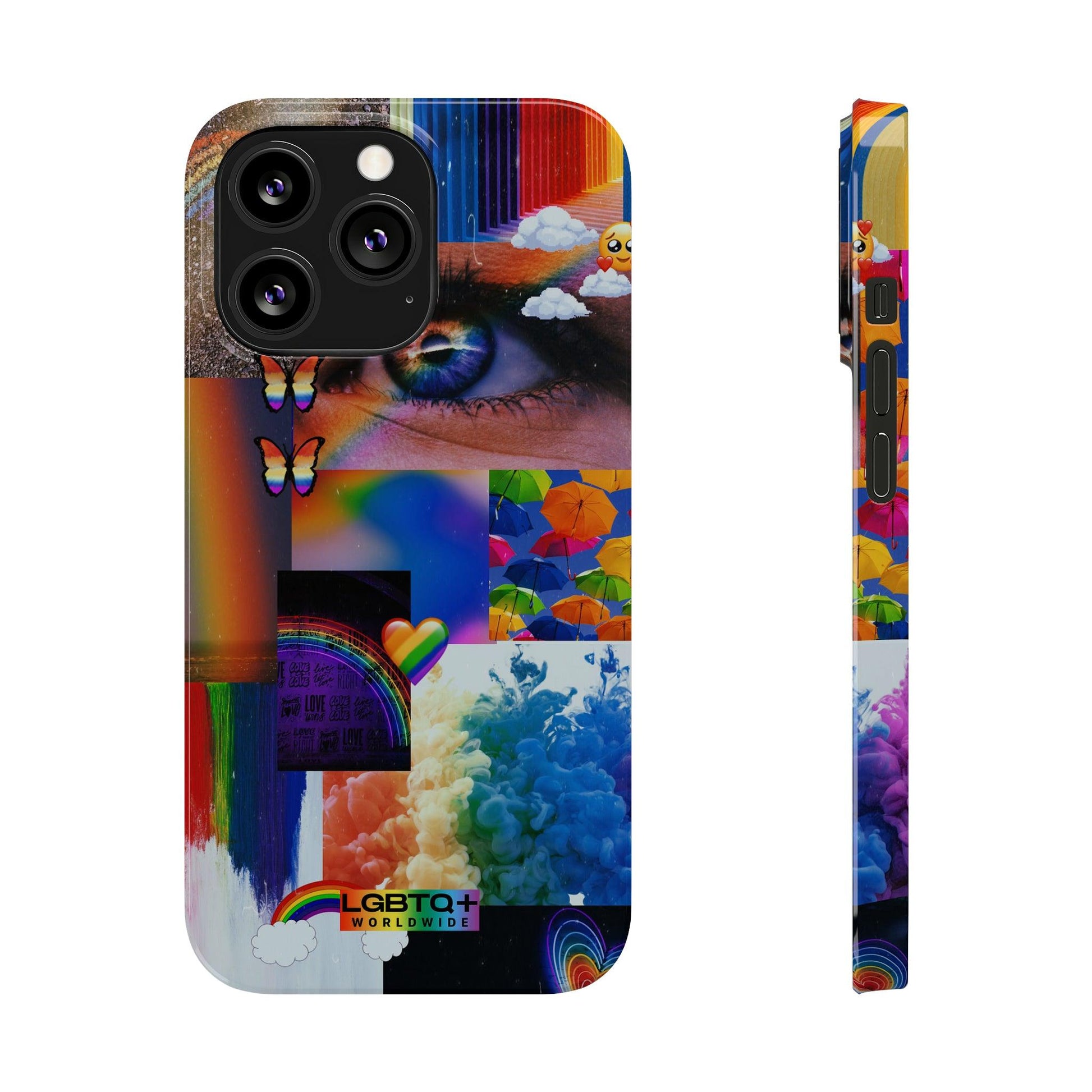 LGBTQWorldwide - ,,VISION" Handyhülle Accessories, Back-to-School, card, Glossy, iPhone, iPhone Cases, Phone accessory, Phone Cases, Samsung Cases, Slim lgbtq Bekleidung Accessoires unisex Zubehör