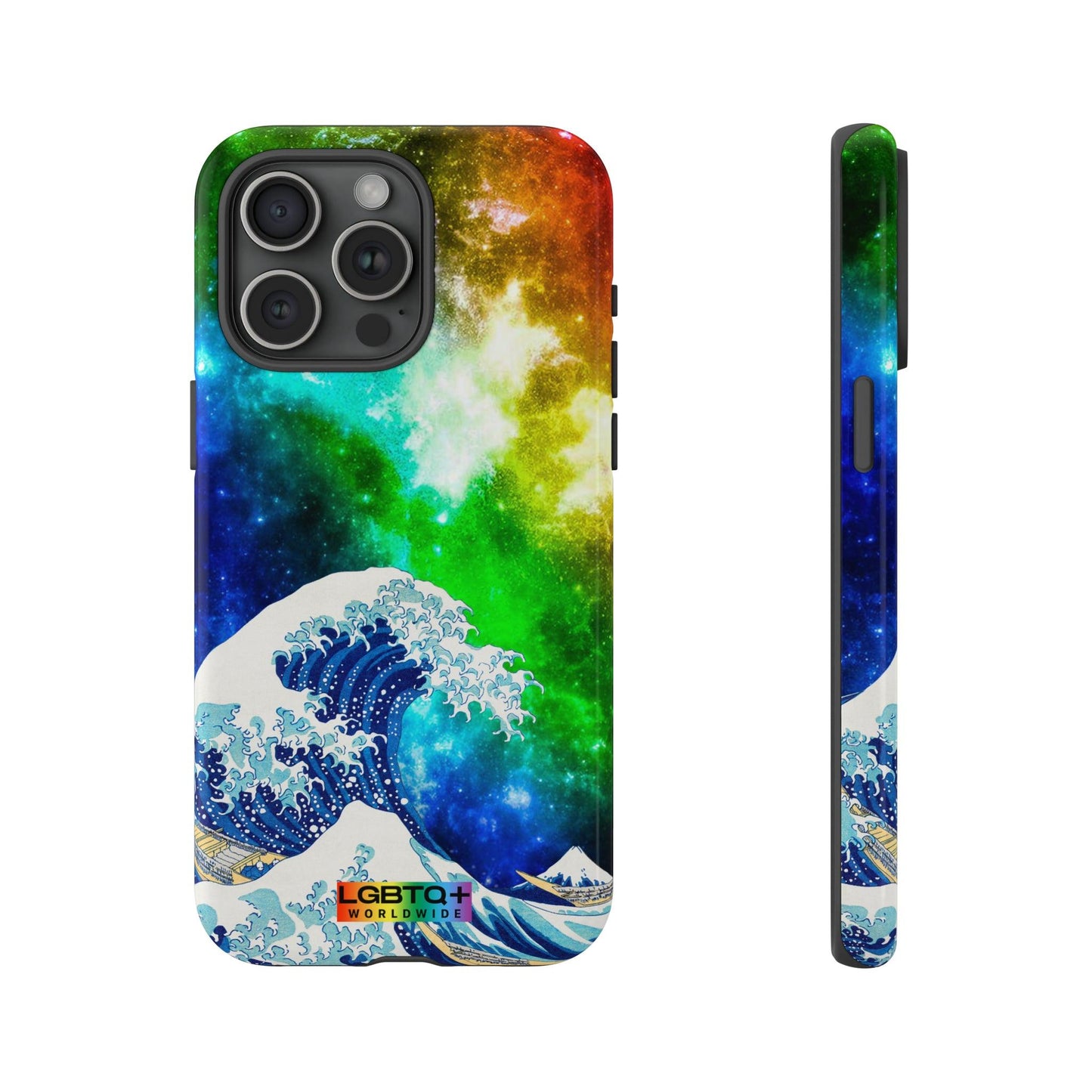 LGBTQWorldwide - ,,WELLE" Doppelgehäuse Handyhülle Accessories, Glossy, iPhone Cases, Matte, Phone accessory, Phone Cases, Samsung Cases, Thermo, Valentine's Day Picks lgbtq Bekleidung Accessoires unisex Zubehör