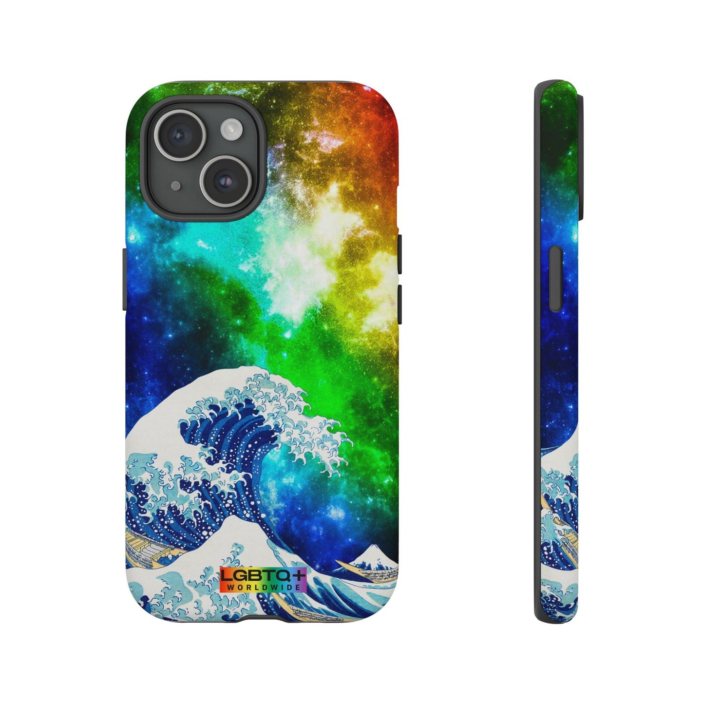 LGBTQWorldwide - ,,WELLE" Doppelgehäuse Handyhülle Accessories, Glossy, iPhone Cases, Matte, Phone accessory, Phone Cases, Samsung Cases, Thermo, Valentine's Day Picks lgbtq Bekleidung Accessoires unisex Zubehör