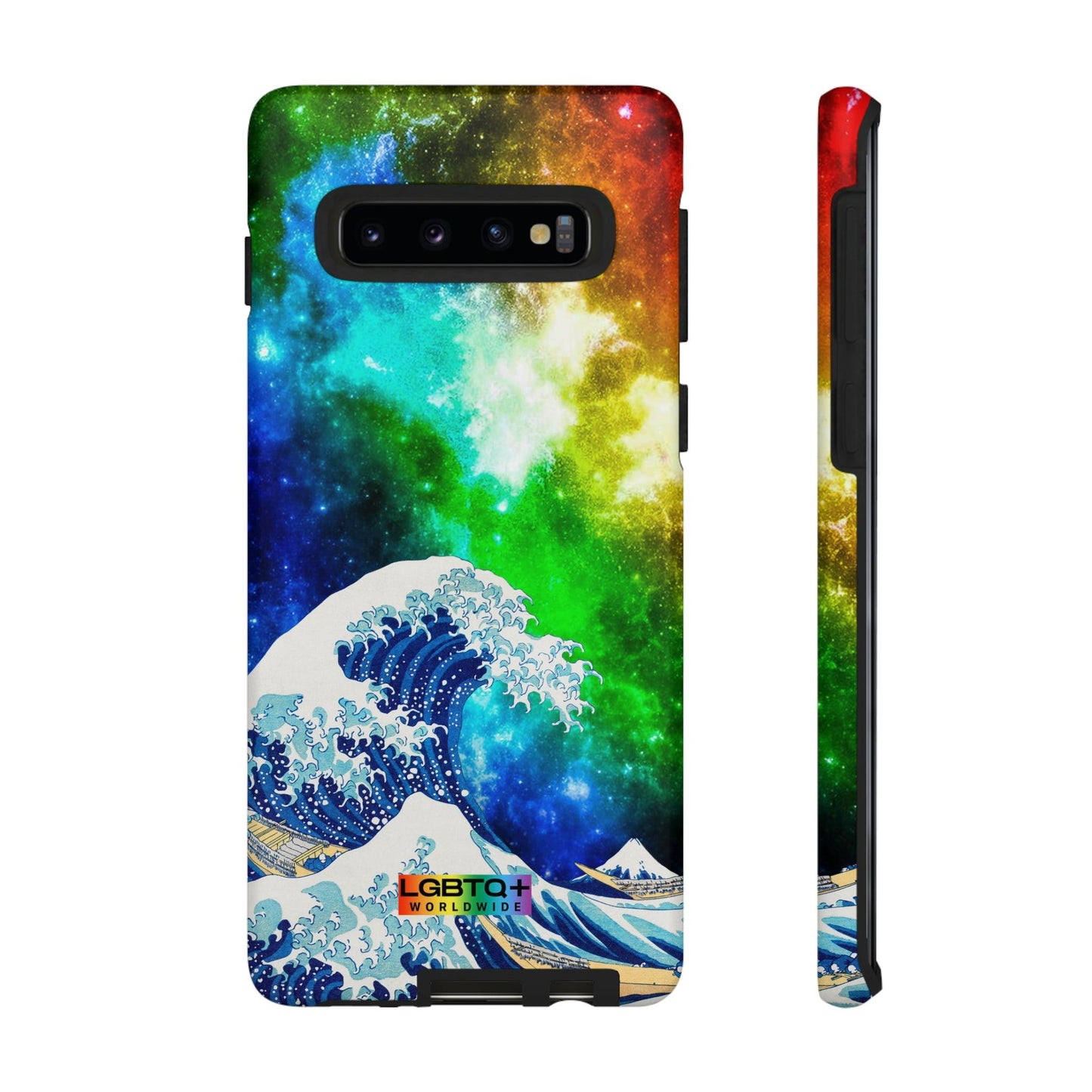 LGBTQWorldwide - ,,WELLE" Doppelgehäuse Handyhülle Accessories, Glossy, iPhone Cases, Matte, Phone accessory, Phone Cases, Samsung Cases, Thermo, Valentine's Day Picks lgbtq Bekleidung Accessoires unisex Zubehör