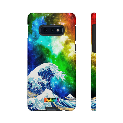 LGBTQWorldwide - ,,WELLE" Doppelgehäuse Handyhülle Accessories, Glossy, iPhone Cases, Matte, Phone accessory, Phone Cases, Samsung Cases, Thermo, Valentine's Day Picks lgbtq Bekleidung Accessoires unisex Zubehör