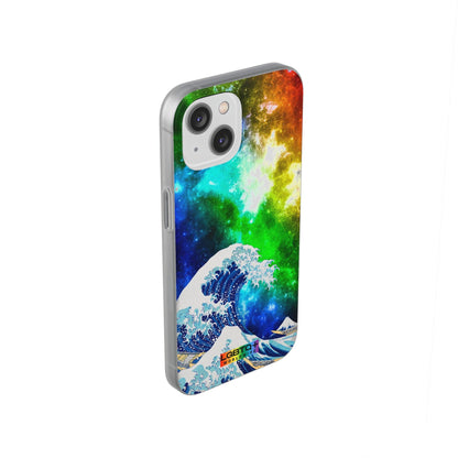 LGBTQWorldwide - ,,WELLE" Flexible Handyhülle Accessories, Case, iPhone, iPhone Cases, Phone accessory, Phone Cases, Samsung Cases, silikon, Valentine's Day promotion lgbtq Bekleidung Accessoires unisex Zubehör