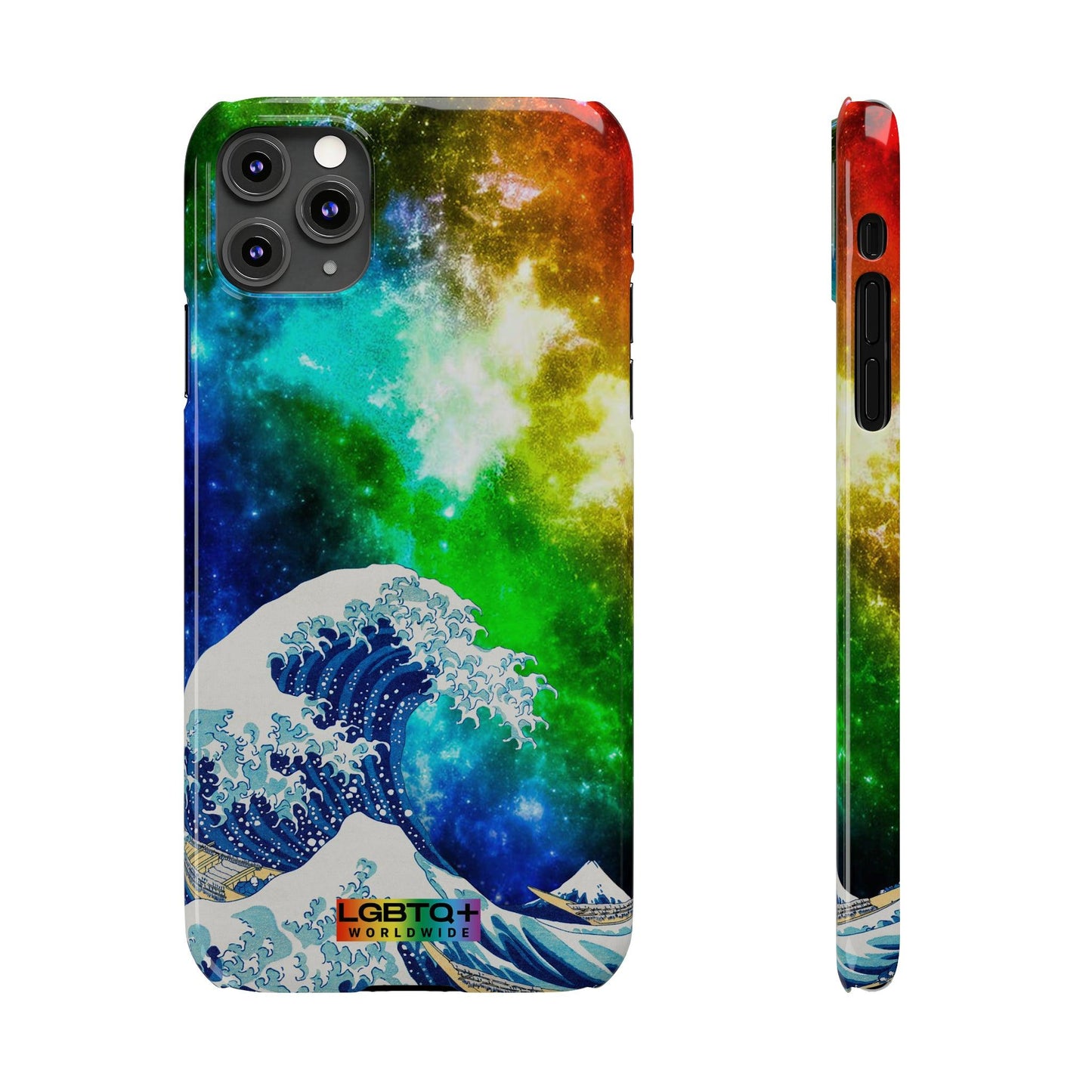 LGBTQWorldwide - ,,WELLE" Handyhülle Accessories, Back-to-School, card, Glossy, iPhone, iPhone Cases, Phone accessory, Phone Cases, Samsung Cases, Slim lgbtq Bekleidung Accessoires unisex Zubehör