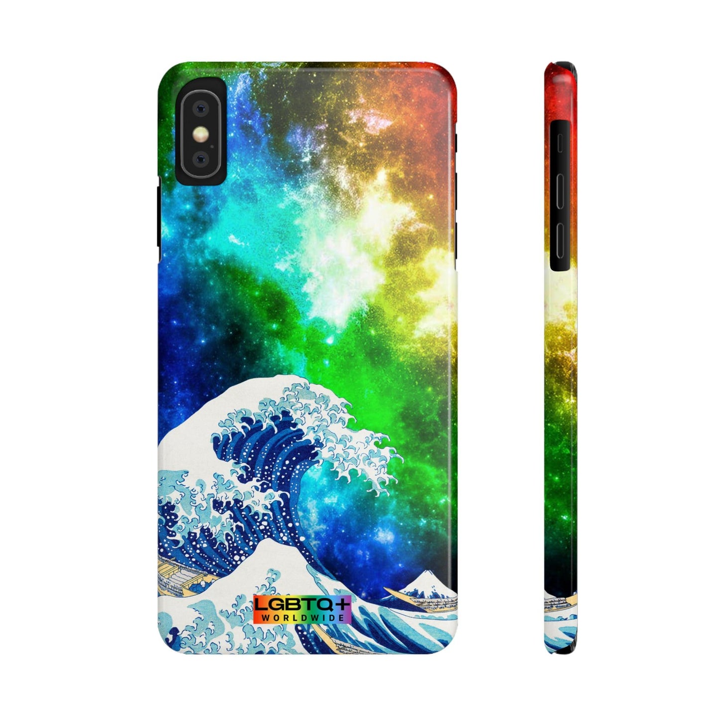 LGBTQWorldwide - ,,WELLE" Handyhülle Accessories, Back-to-School, card, Glossy, iPhone, iPhone Cases, Phone accessory, Phone Cases, Samsung Cases, Slim lgbtq Bekleidung Accessoires unisex Zubehör