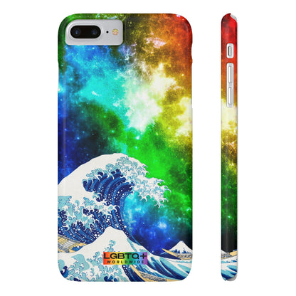 LGBTQWorldwide - ,,WELLE" Handyhülle Accessories, Back-to-School, card, Glossy, iPhone, iPhone Cases, Phone accessory, Phone Cases, Samsung Cases, Slim lgbtq Bekleidung Accessoires unisex Zubehör