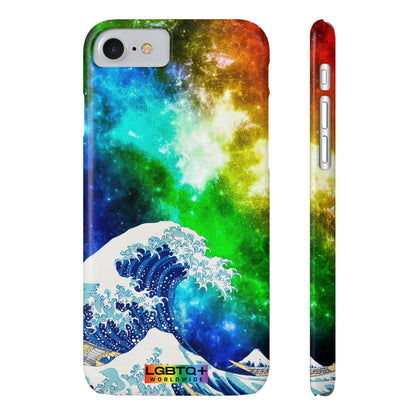 LGBTQWorldwide - ,,WELLE" Handyhülle Accessories, Back-to-School, card, Glossy, iPhone, iPhone Cases, Phone accessory, Phone Cases, Samsung Cases, Slim lgbtq Bekleidung Accessoires unisex Zubehör