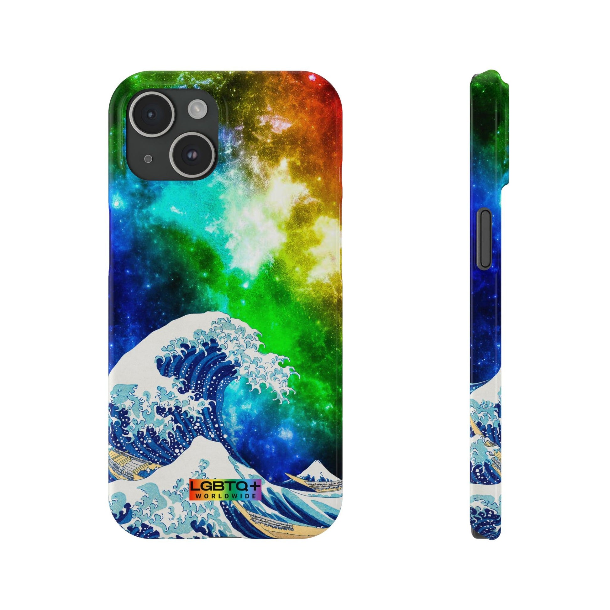 LGBTQWorldwide - ,,WELLE" Handyhülle Accessories, Back-to-School, card, Glossy, iPhone, iPhone Cases, Phone accessory, Phone Cases, Samsung Cases, Slim lgbtq Bekleidung Accessoires unisex Zubehör