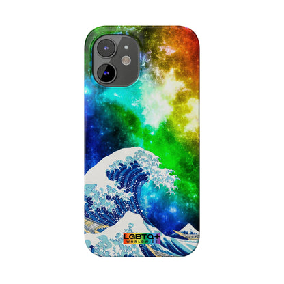 LGBTQWorldwide - ,,WELLE" Handyhülle Accessories, Back-to-School, card, Glossy, iPhone, iPhone Cases, Phone accessory, Phone Cases, Samsung Cases, Slim lgbtq Bekleidung Accessoires unisex Zubehör