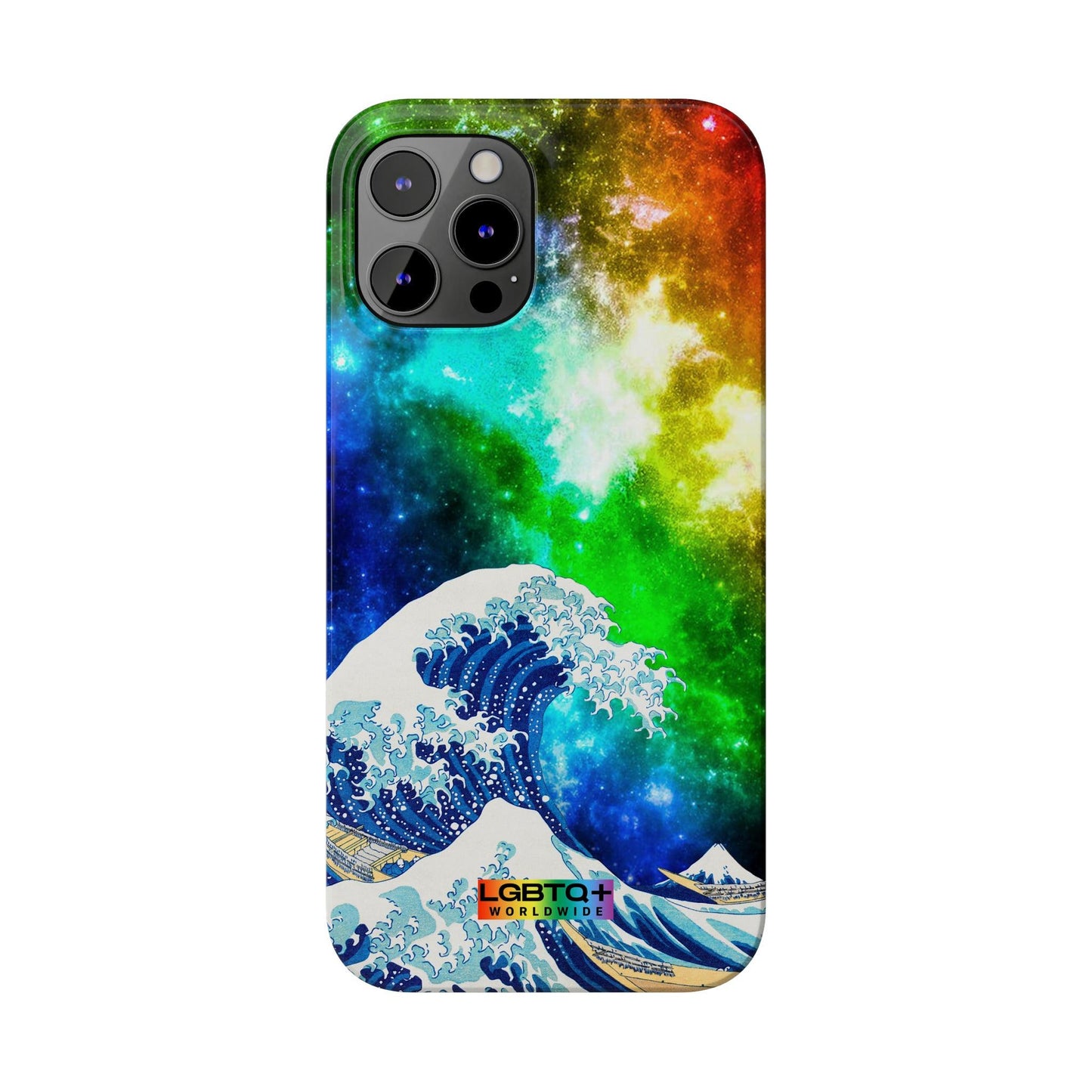 LGBTQWorldwide - ,,WELLE" Handyhülle Accessories, Back-to-School, card, Glossy, iPhone, iPhone Cases, Phone accessory, Phone Cases, Samsung Cases, Slim lgbtq Bekleidung Accessoires unisex Zubehör