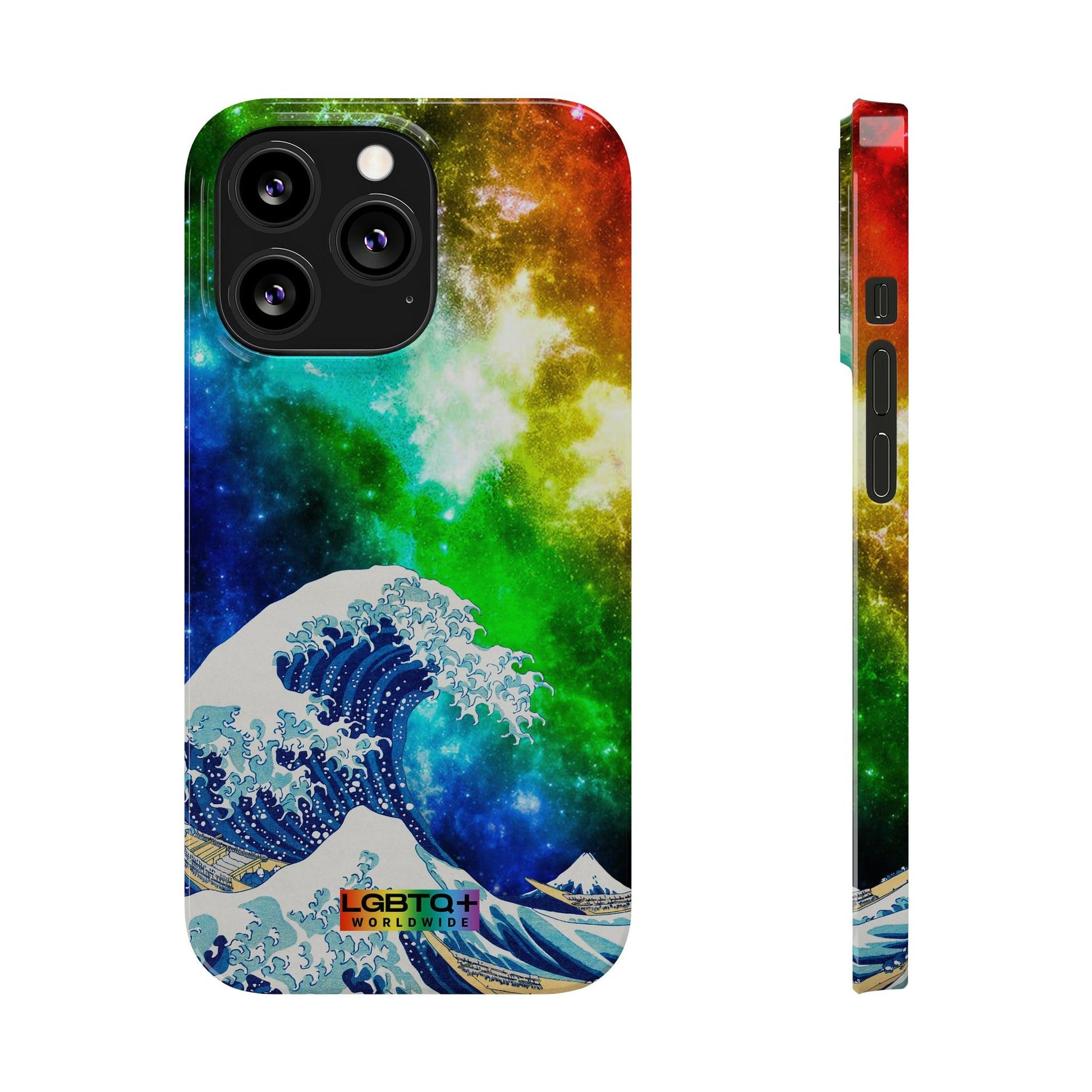 LGBTQWorldwide - ,,WELLE" Handyhülle Accessories, Back-to-School, card, Glossy, iPhone, iPhone Cases, Phone accessory, Phone Cases, Samsung Cases, Slim lgbtq Bekleidung Accessoires unisex Zubehör