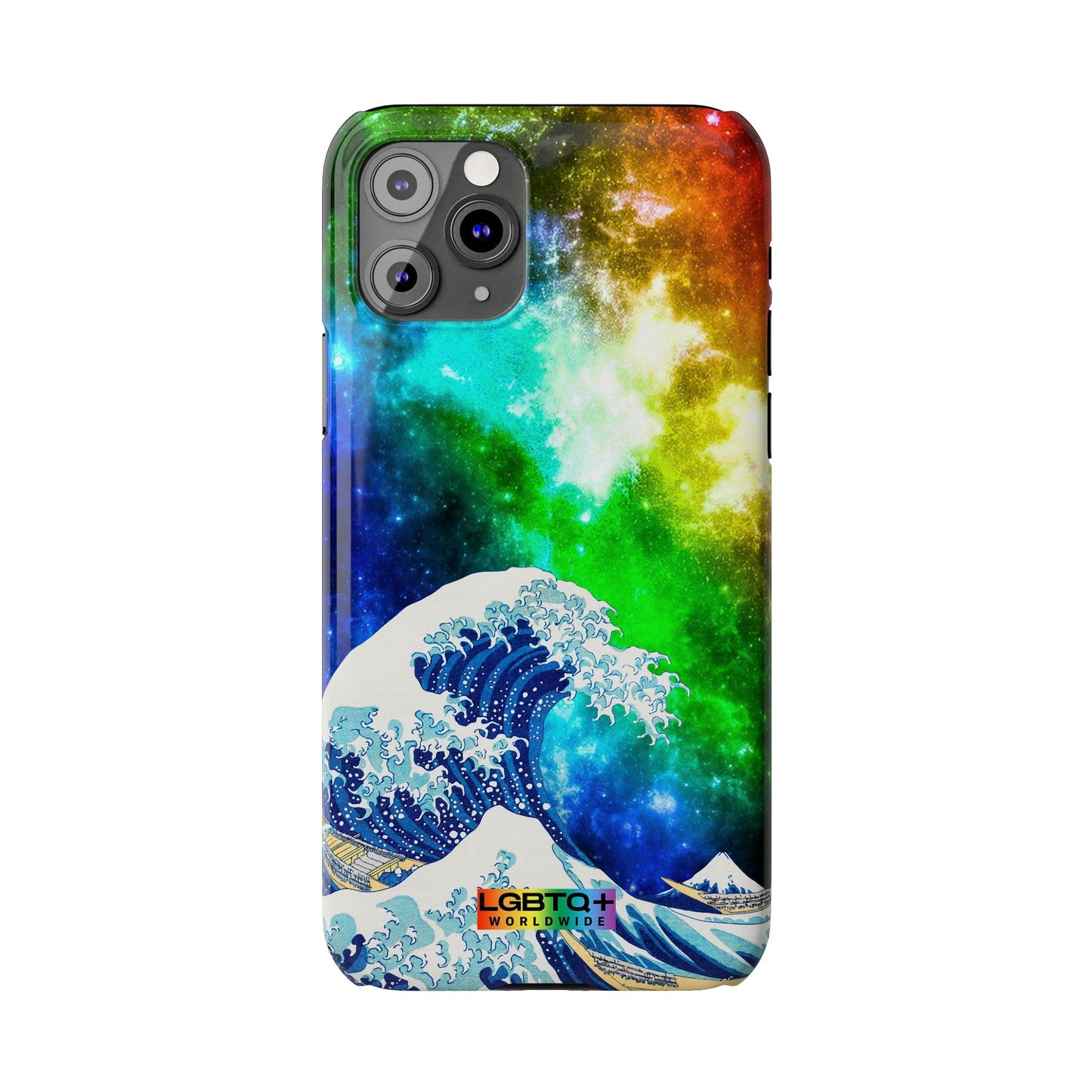 LGBTQWorldwide - ,,WELLE" Handyhülle Accessories, Back-to-School, card, Glossy, iPhone, iPhone Cases, Phone accessory, Phone Cases, Samsung Cases, Slim lgbtq Bekleidung Accessoires unisex Zubehör