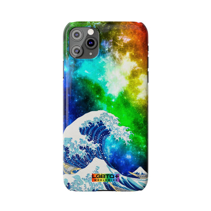 LGBTQWorldwide - ,,WELLE" Handyhülle Accessories, Back-to-School, card, Glossy, iPhone, iPhone Cases, Phone accessory, Phone Cases, Samsung Cases, Slim lgbtq Bekleidung Accessoires unisex Zubehör