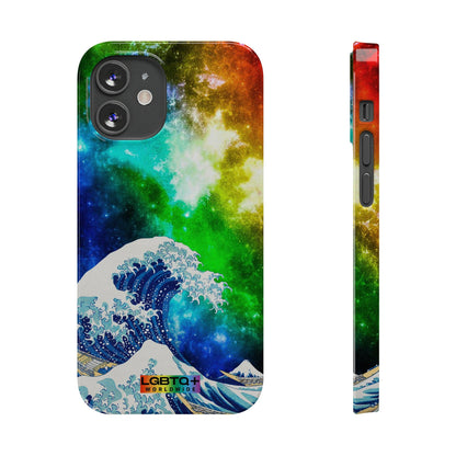 LGBTQWorldwide - ,,WELLE" Handyhülle Accessories, Back-to-School, card, Glossy, iPhone, iPhone Cases, Phone accessory, Phone Cases, Samsung Cases, Slim lgbtq Bekleidung Accessoires unisex Zubehör