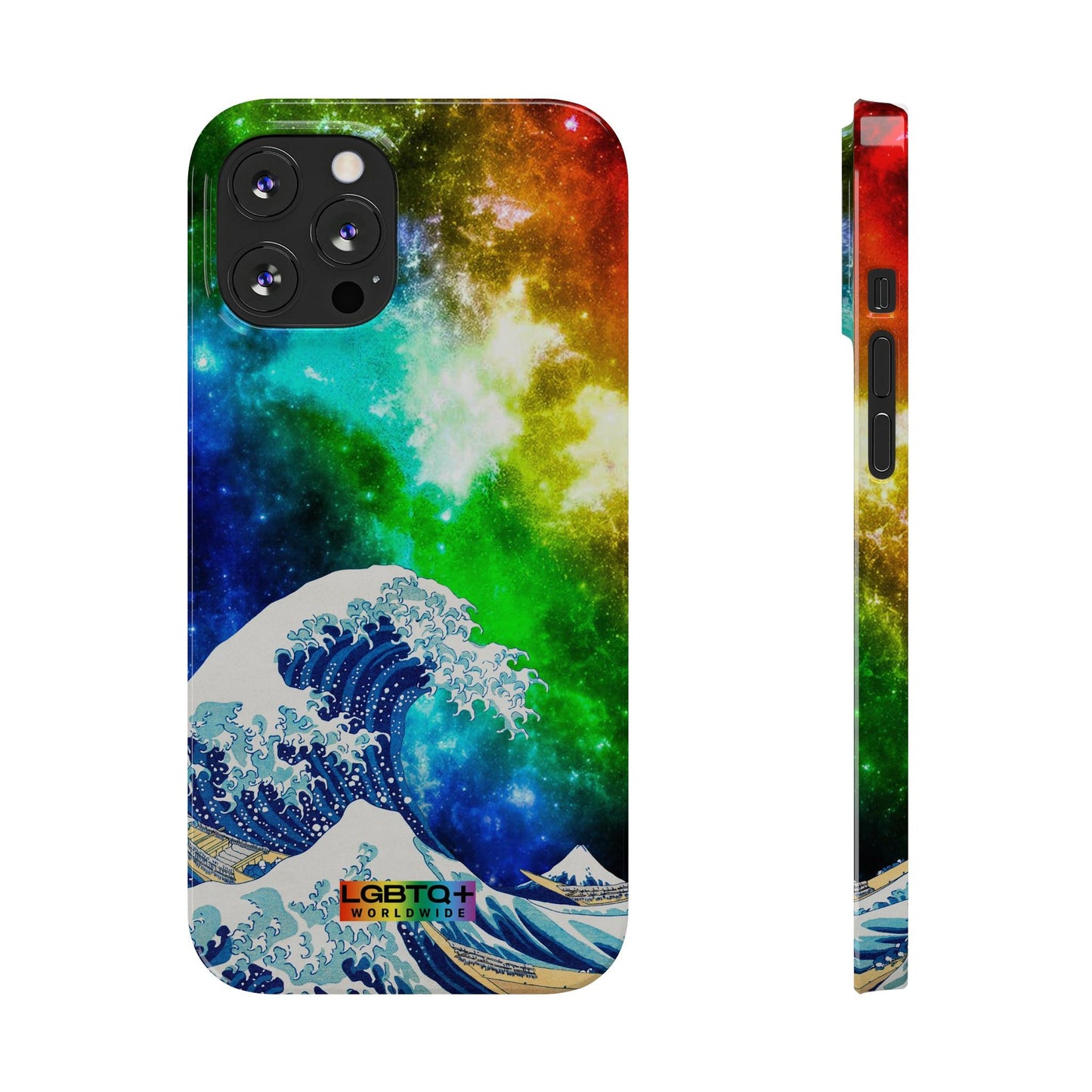 LGBTQWorldwide - ,,WELLE" Handyhülle Accessories, Back-to-School, card, Glossy, iPhone, iPhone Cases, Phone accessory, Phone Cases, Samsung Cases, Slim lgbtq Bekleidung Accessoires unisex Zubehör