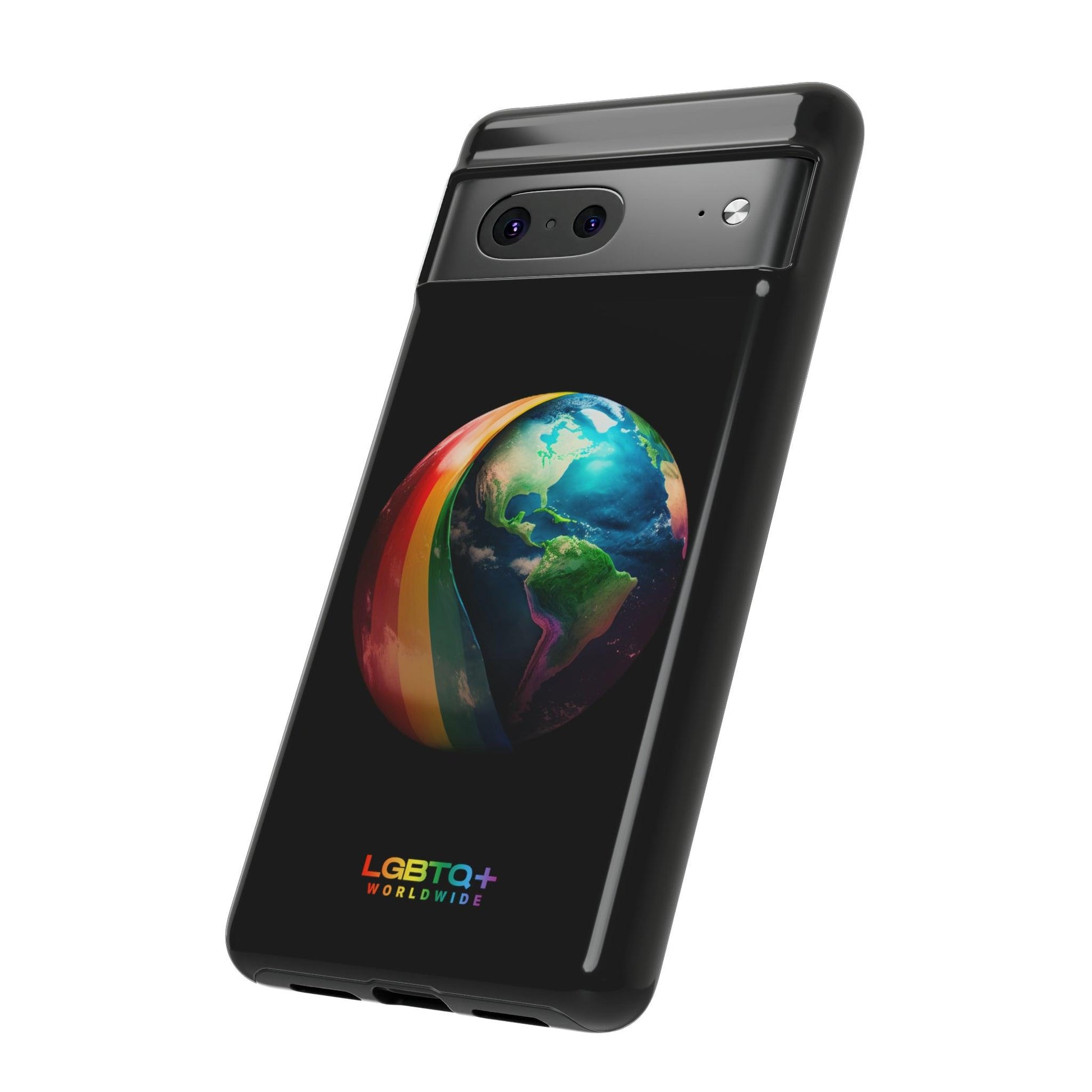 LGBTQWorldwide - ,,WELT" Doppelgehäuse Handyhülle Accessories, Glossy, iPhone Cases, Matte, Phone accessory, Phone Cases, Samsung Cases, tough, Valentine's Day Picks lgbtq Bekleidung Accessoires unisex Zubehör