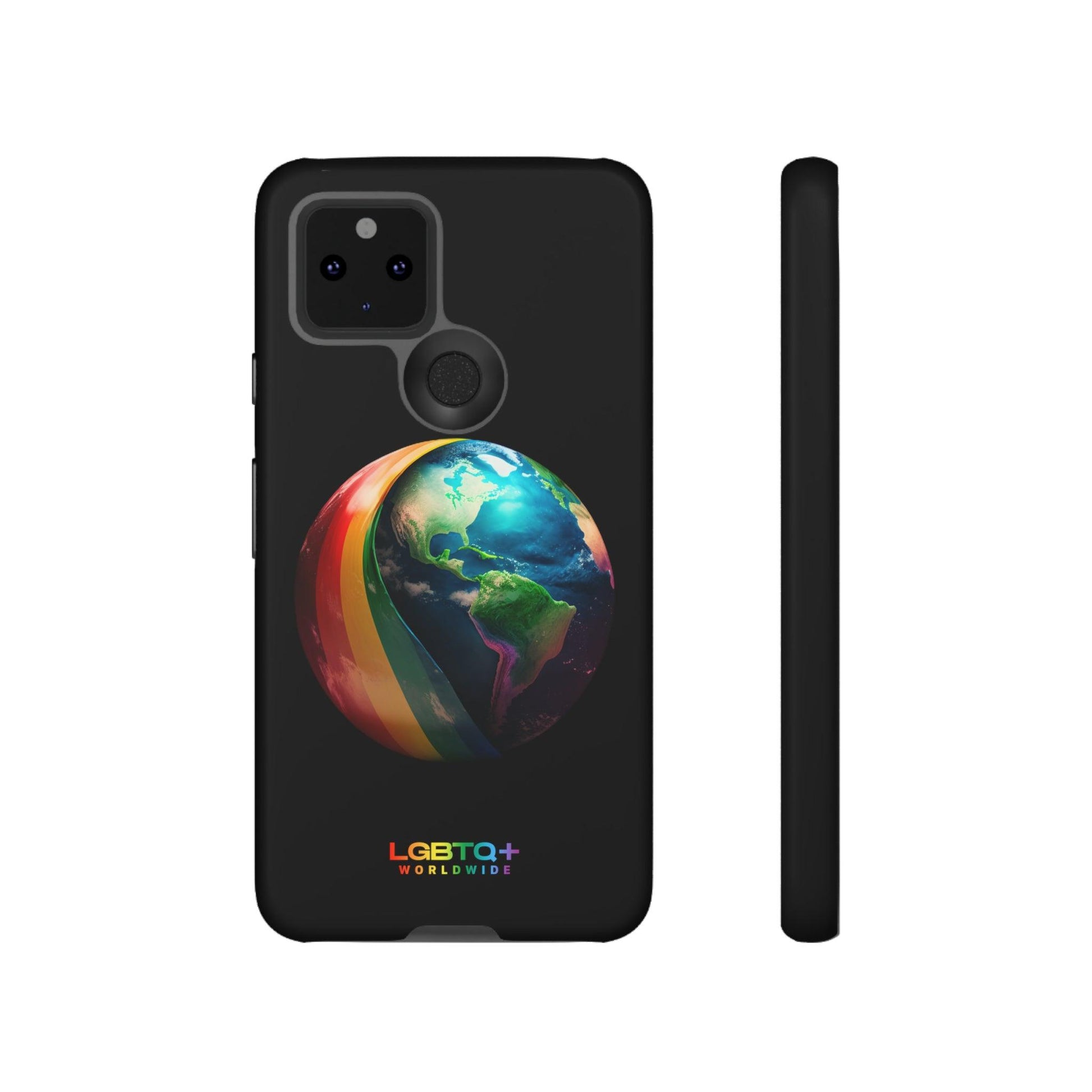 LGBTQWorldwide - ,,WELT" Doppelgehäuse Handyhülle Accessories, Glossy, iPhone Cases, Matte, Phone accessory, Phone Cases, Samsung Cases, tough, Valentine's Day Picks lgbtq Bekleidung Accessoires unisex Zubehör