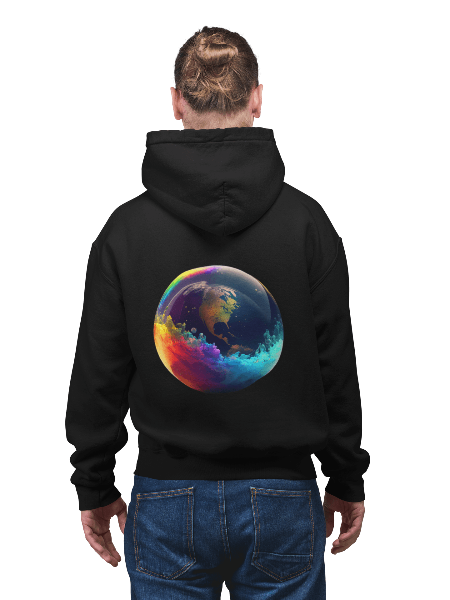 LGBTQWorldwide - ,,WORLD" ai, DTG, Eco-friendly, Hoodies, Men's Clothing, Recycled, Unisex, Vegan, Women's Clothing lgbtq Bekleidung Accessoires unisex Zubehör