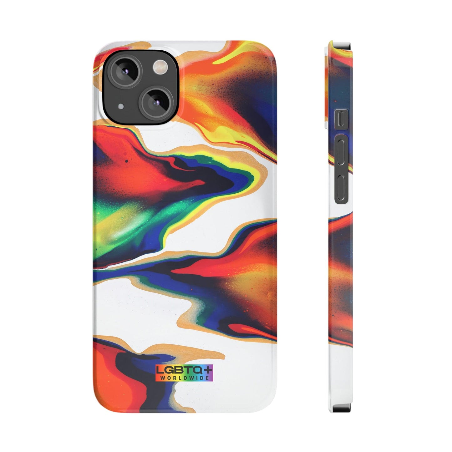 LGBTQWorldwide - ,,WUNDERSCHÖN" Handyhülle Accessories, Back-to-School, card, Glossy, iPhone, iPhone Cases, Phone accessory, Phone Cases, Samsung Cases, Slim lgbtq Bekleidung Accessoires unisex Zubehör