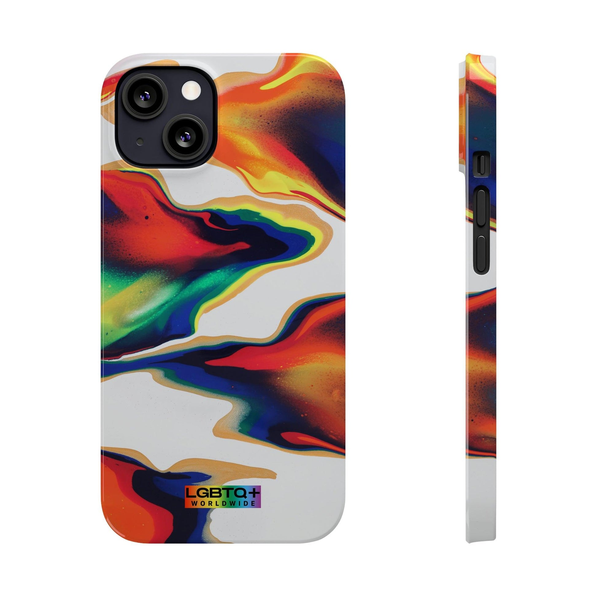 LGBTQWorldwide - ,,WUNDERSCHÖN" Handyhülle Accessories, Back-to-School, card, Glossy, iPhone, iPhone Cases, Phone accessory, Phone Cases, Samsung Cases, Slim lgbtq Bekleidung Accessoires unisex Zubehör