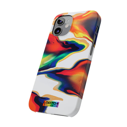 LGBTQWorldwide - ,,WUNDERSCHÖN" Handyhülle Accessories, Back-to-School, card, Glossy, iPhone, iPhone Cases, Phone accessory, Phone Cases, Samsung Cases, Slim lgbtq Bekleidung Accessoires unisex Zubehör